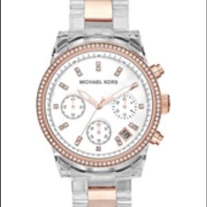 Deals for Michael Kors Clear Watch 